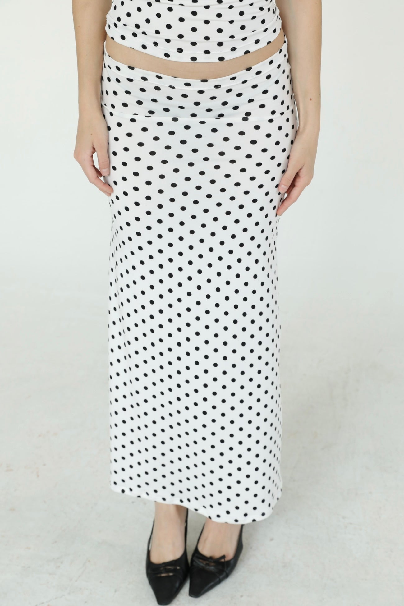 the margot maxi skirt // white