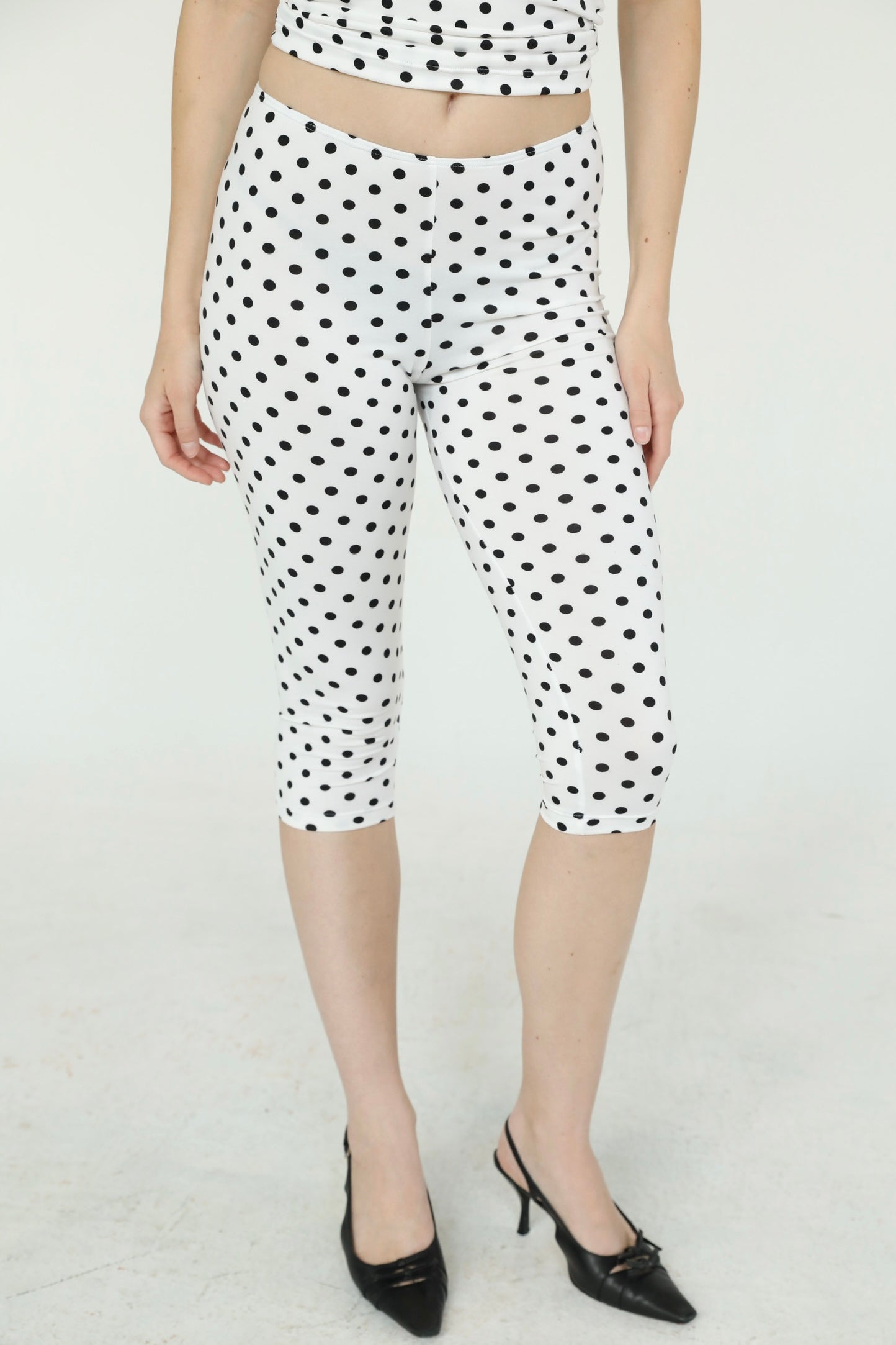 the margot capris // white