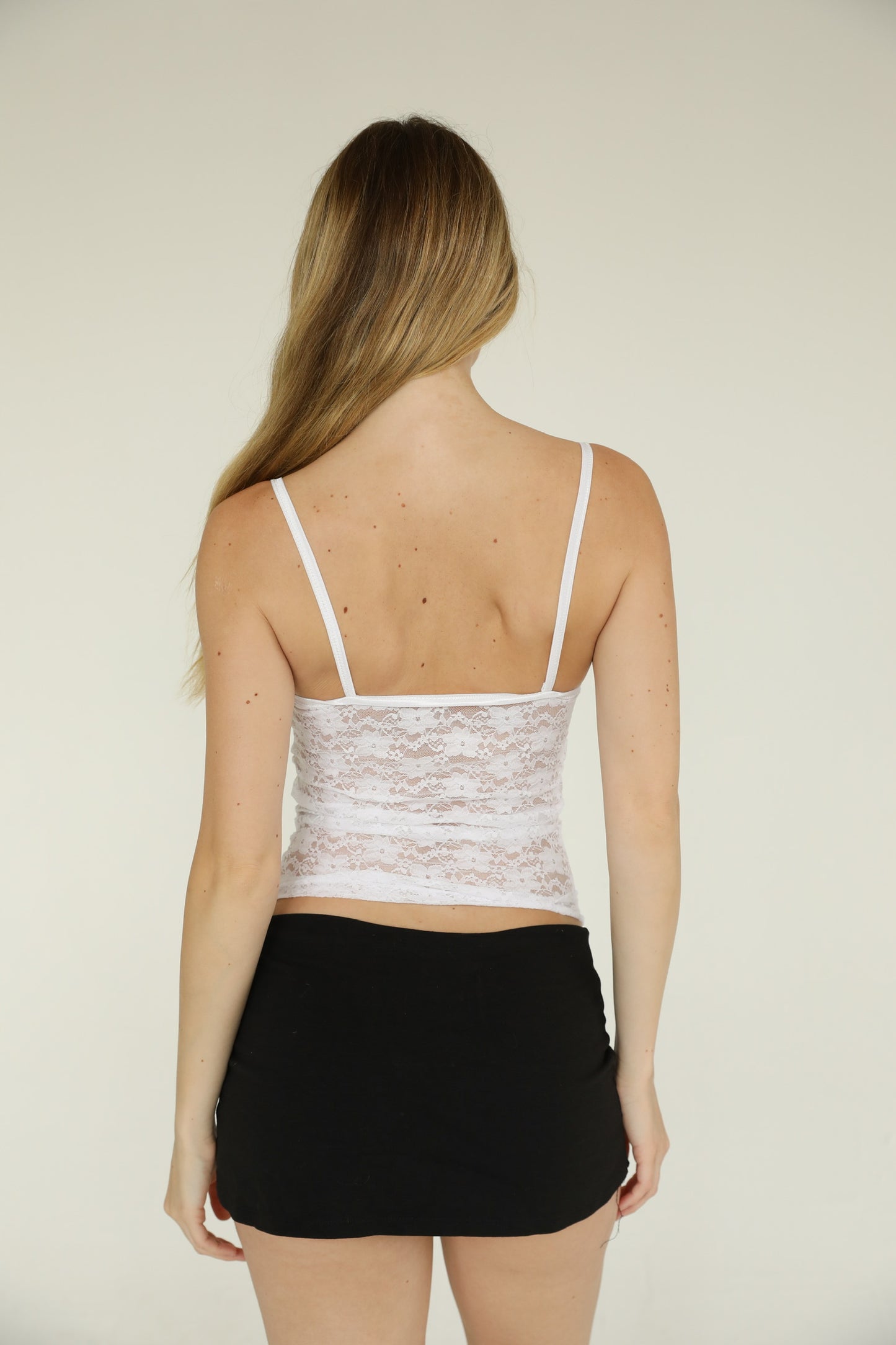 the rosa cami top // white