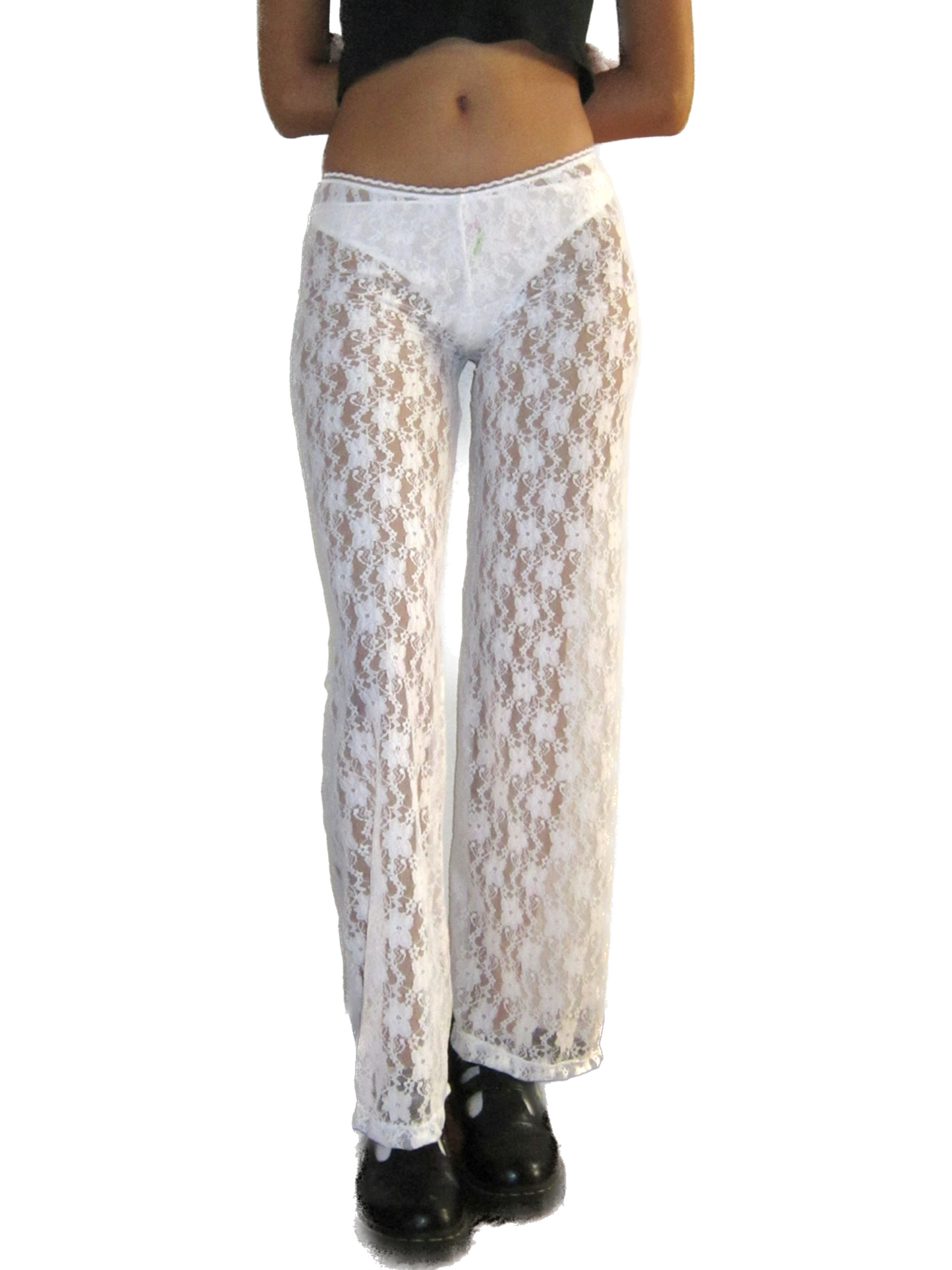 the alexa pants // white