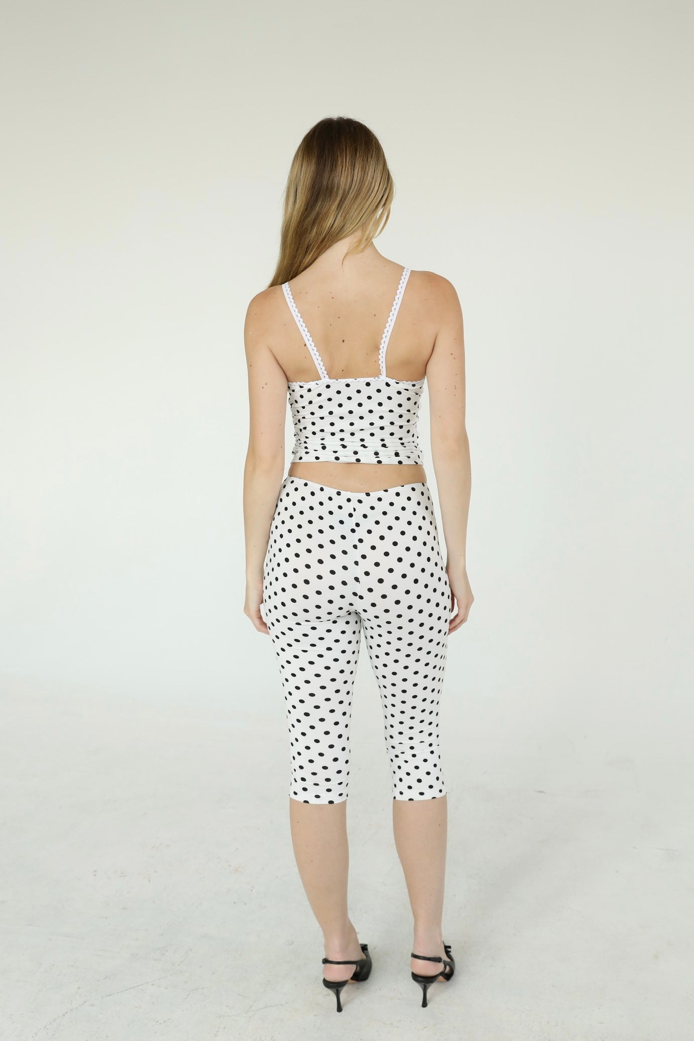 the margot capris // white