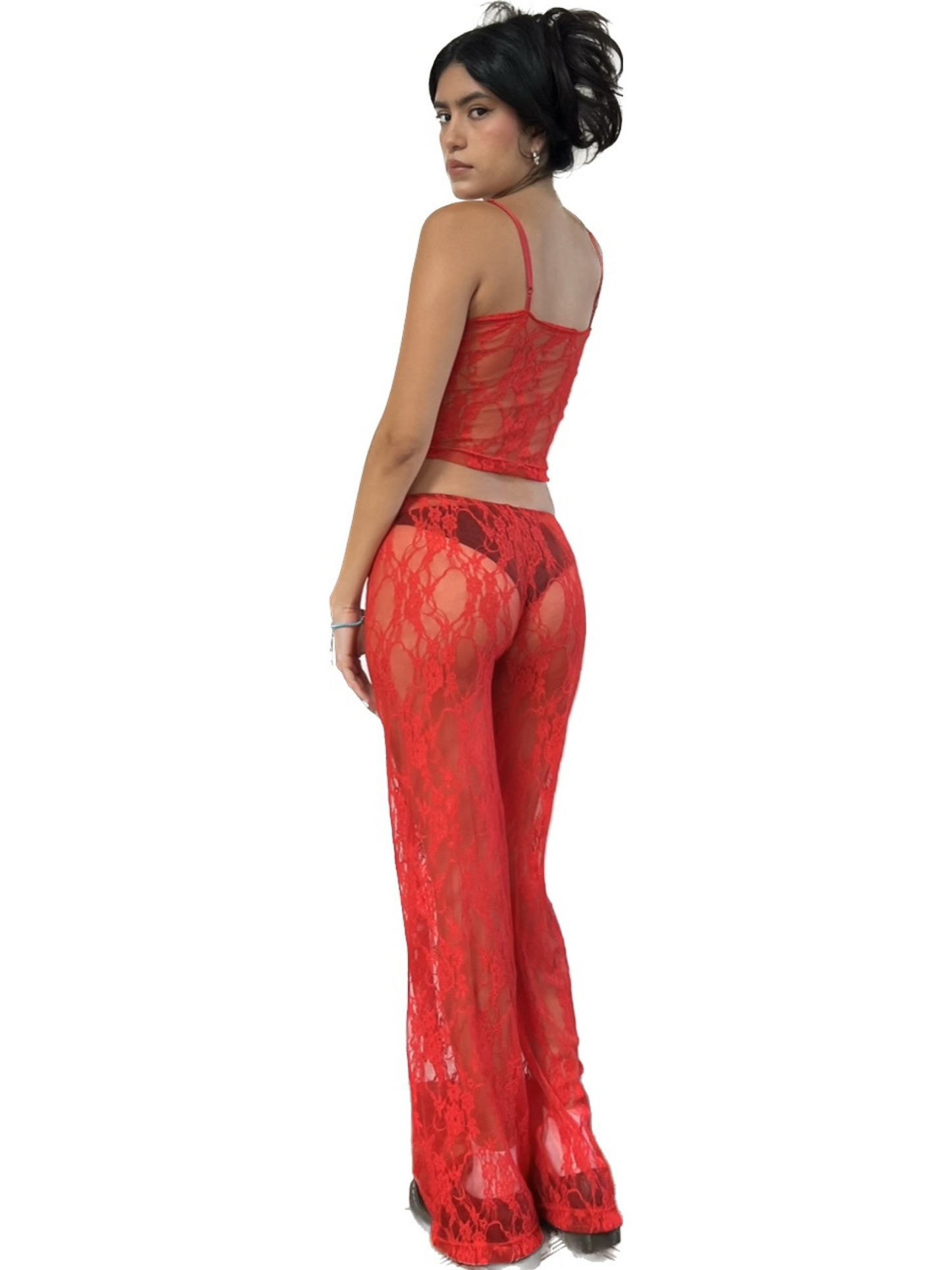 the alexa pants // red