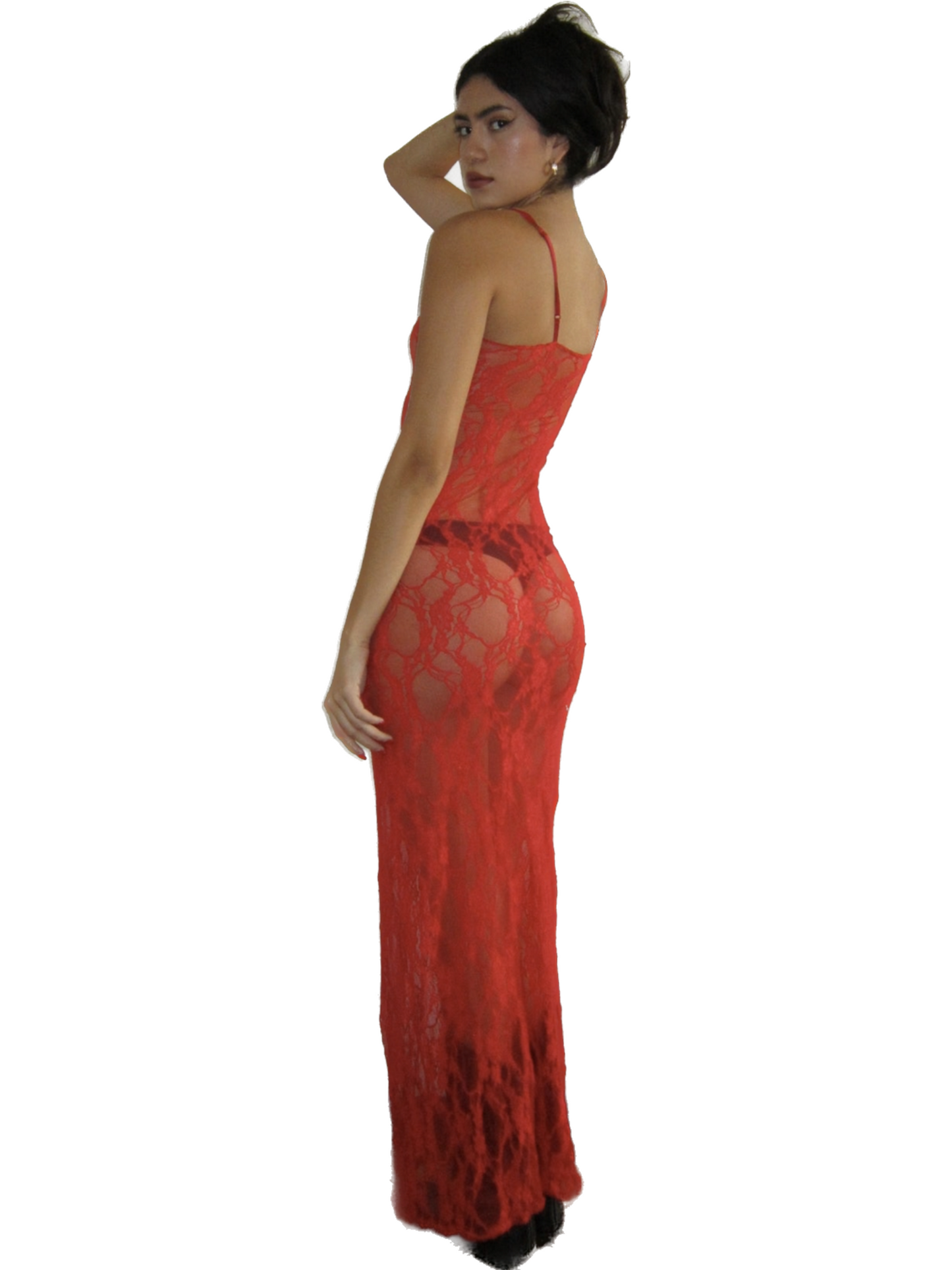 the valentina dress // red