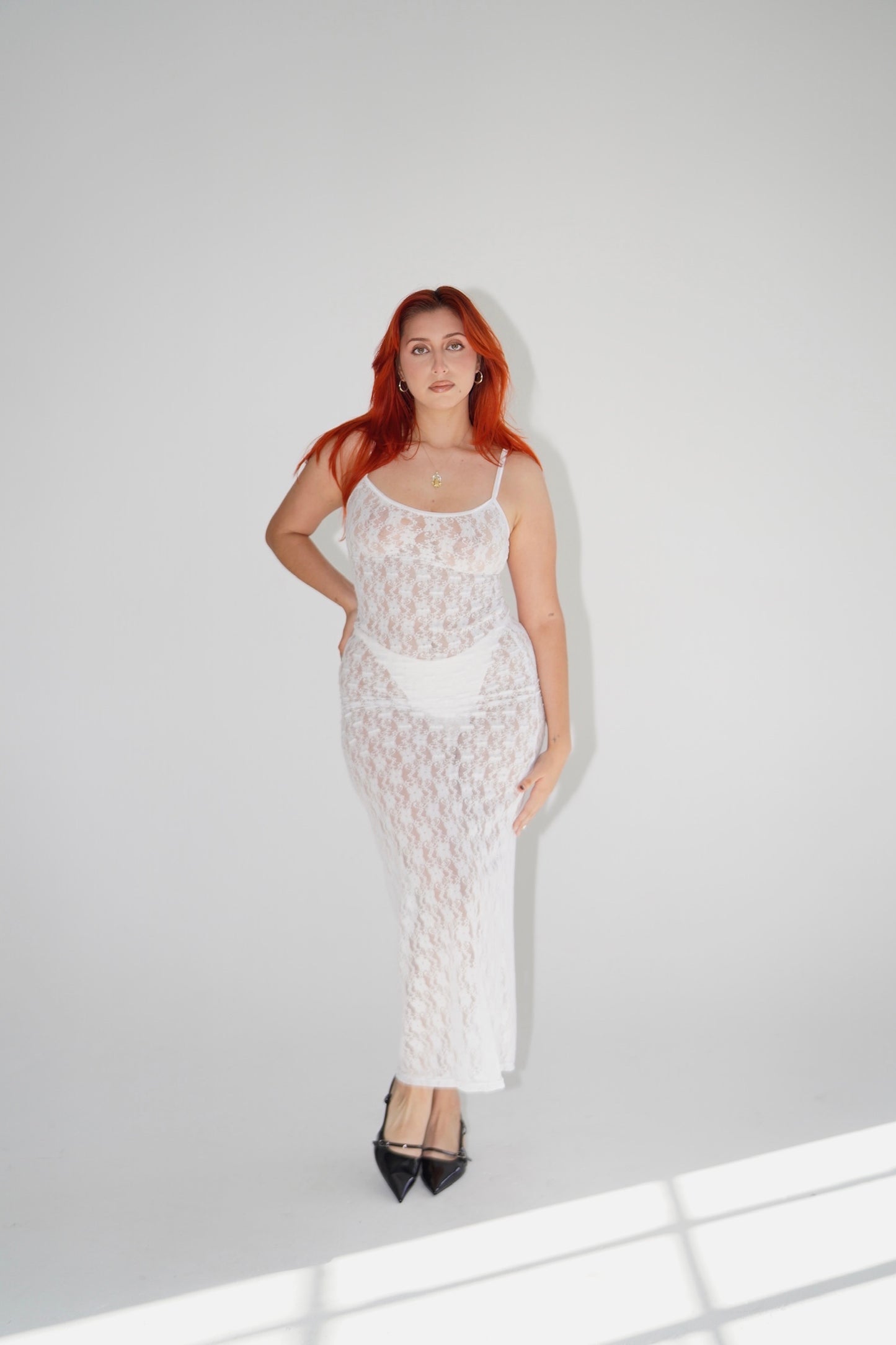 the valentina dress // white