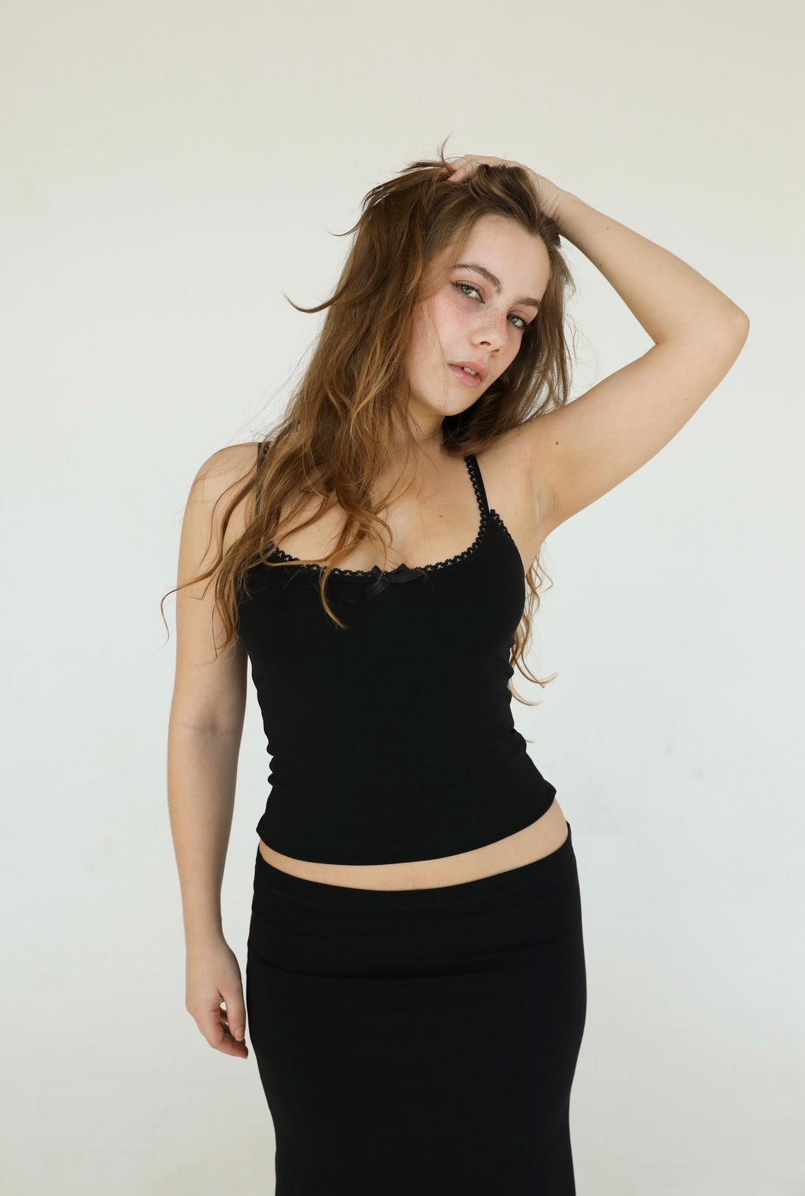 the julie top // black