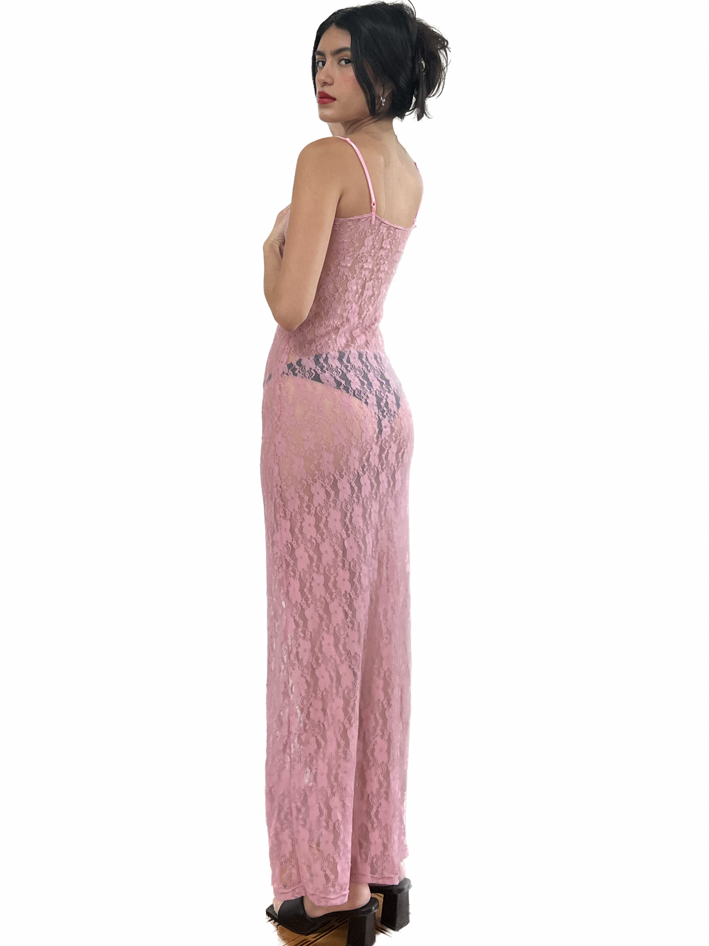the valentina dress // blush pink