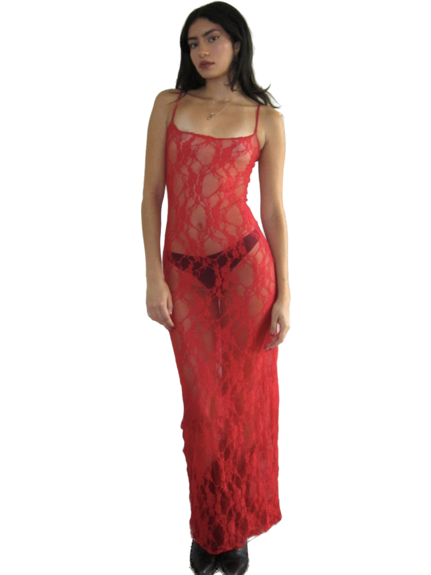 the valentina dress // red