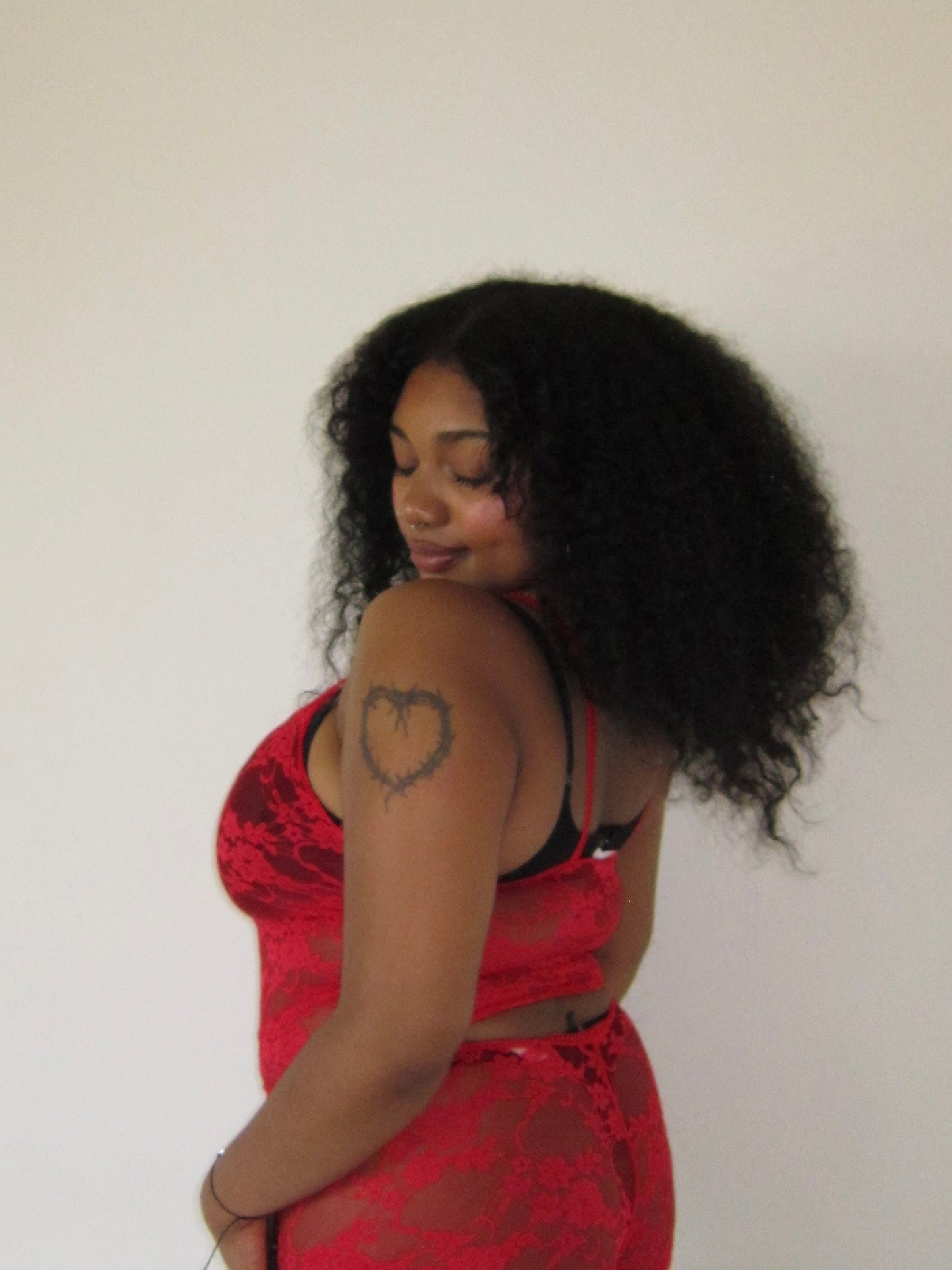 the rosa cami top // red