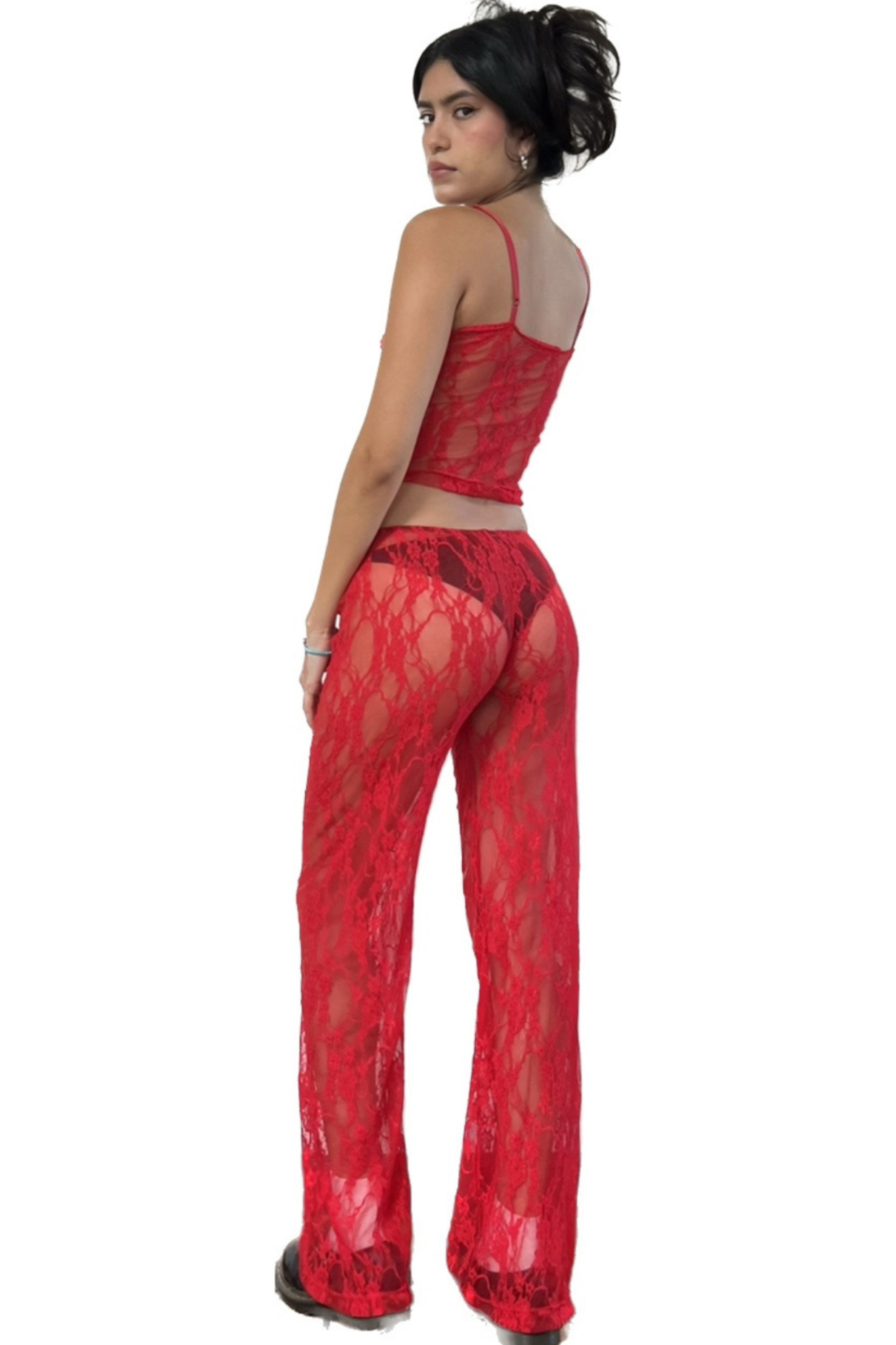 the alexa pants // red