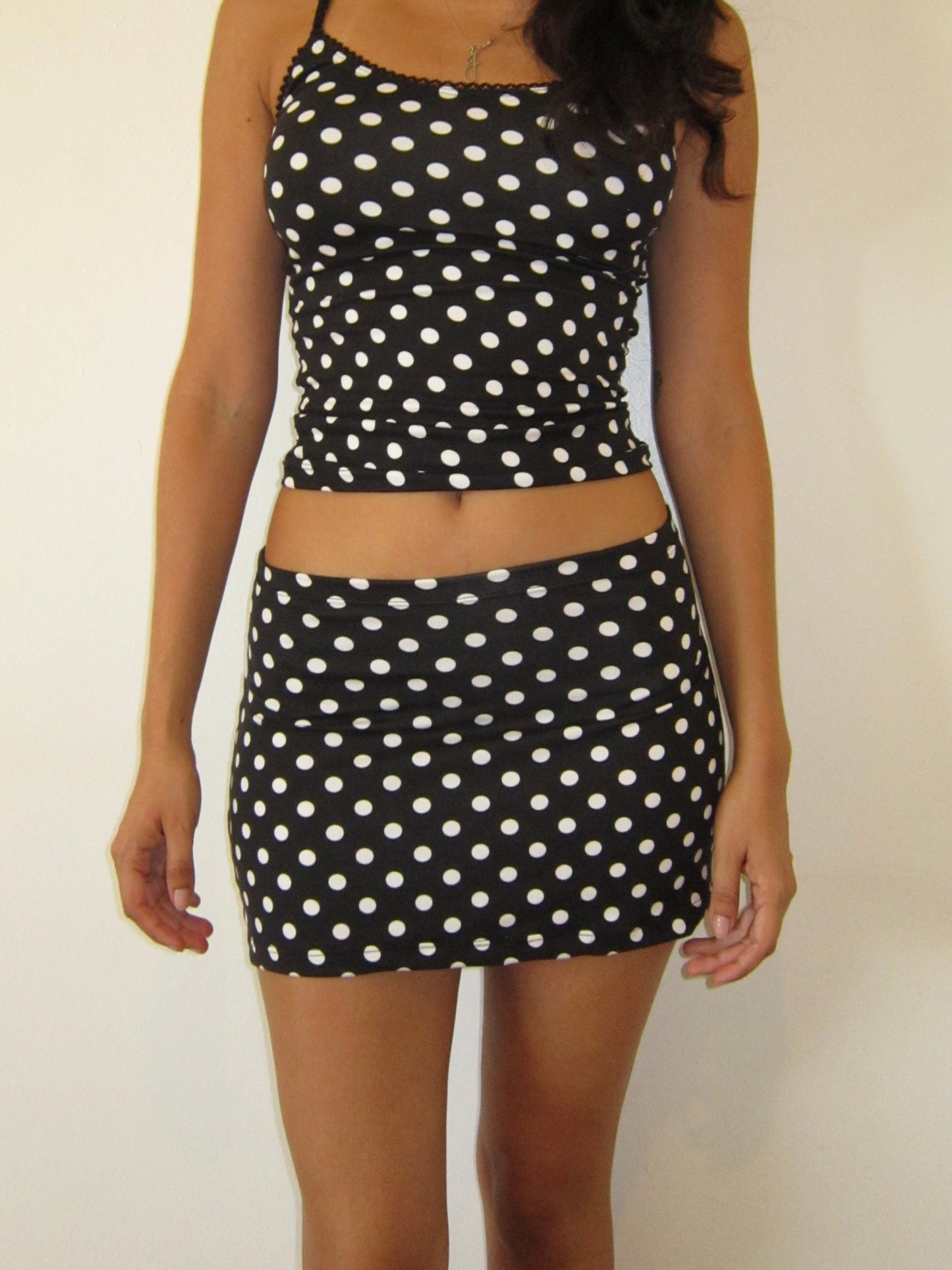 the margot mini skirt // black