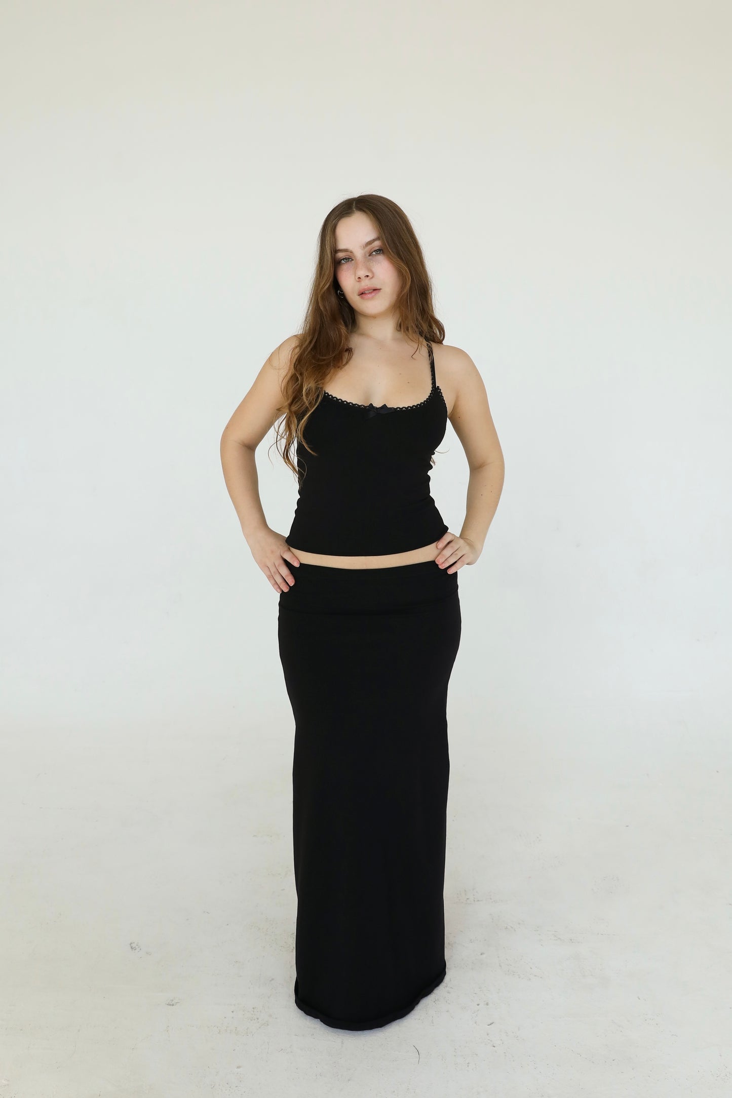 the julie top // black
