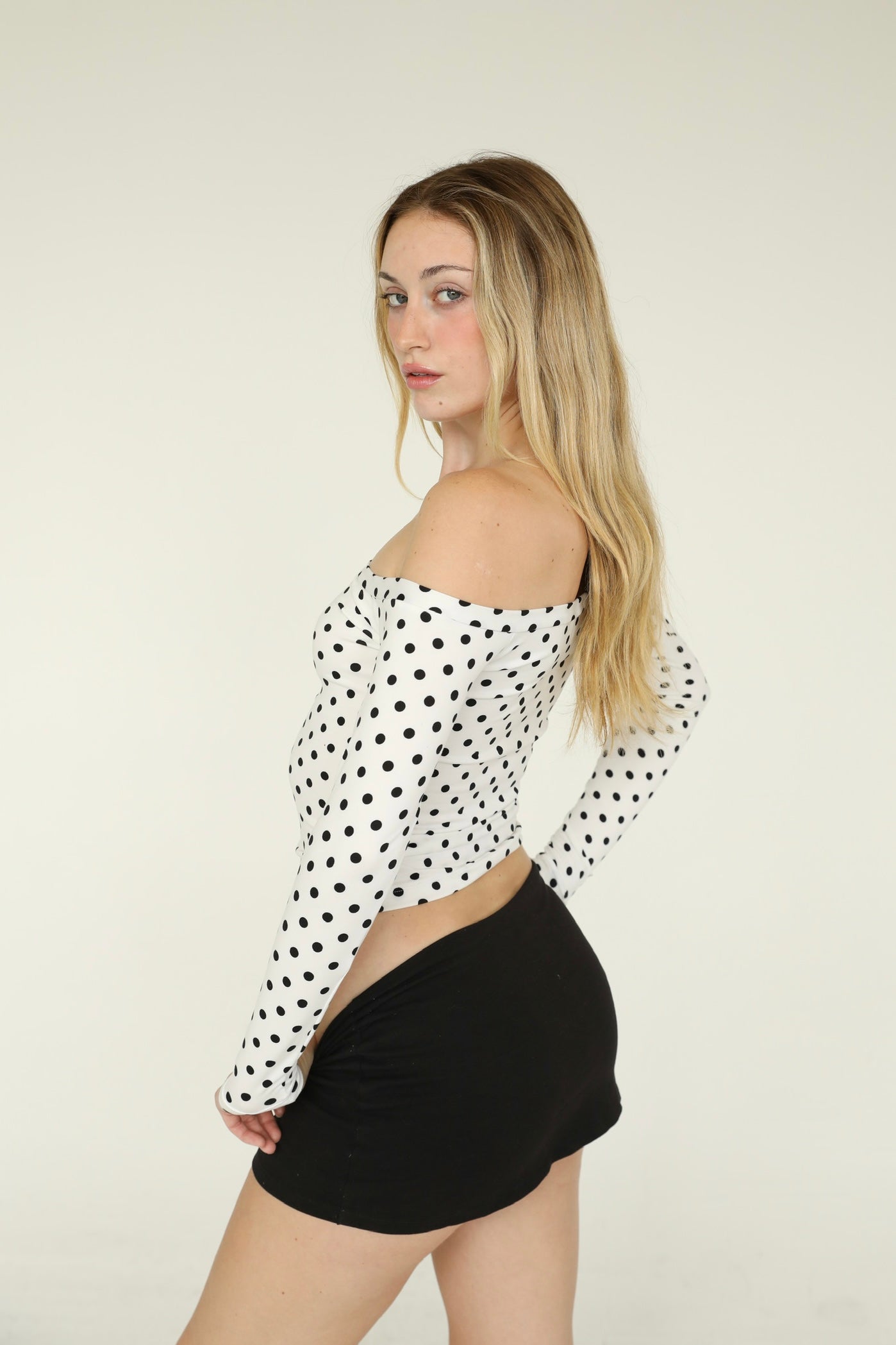 the margot long sleeve // white