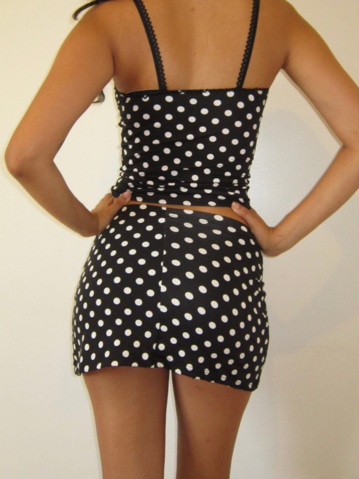 the margot mini skirt // black