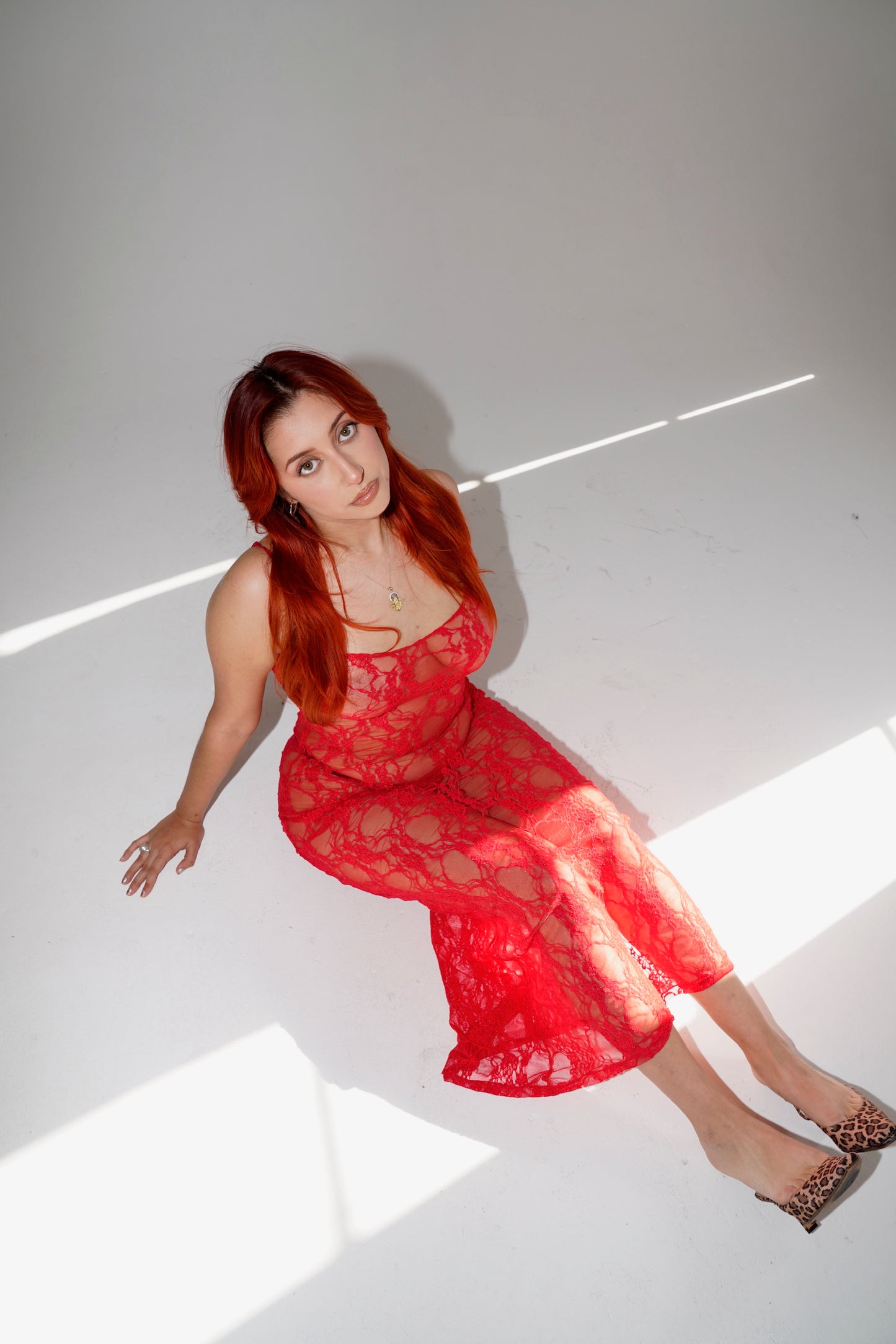 the valentina dress // red