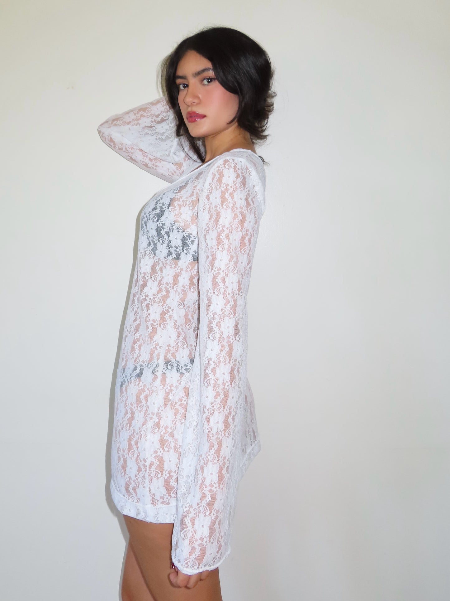 the claire dress // white