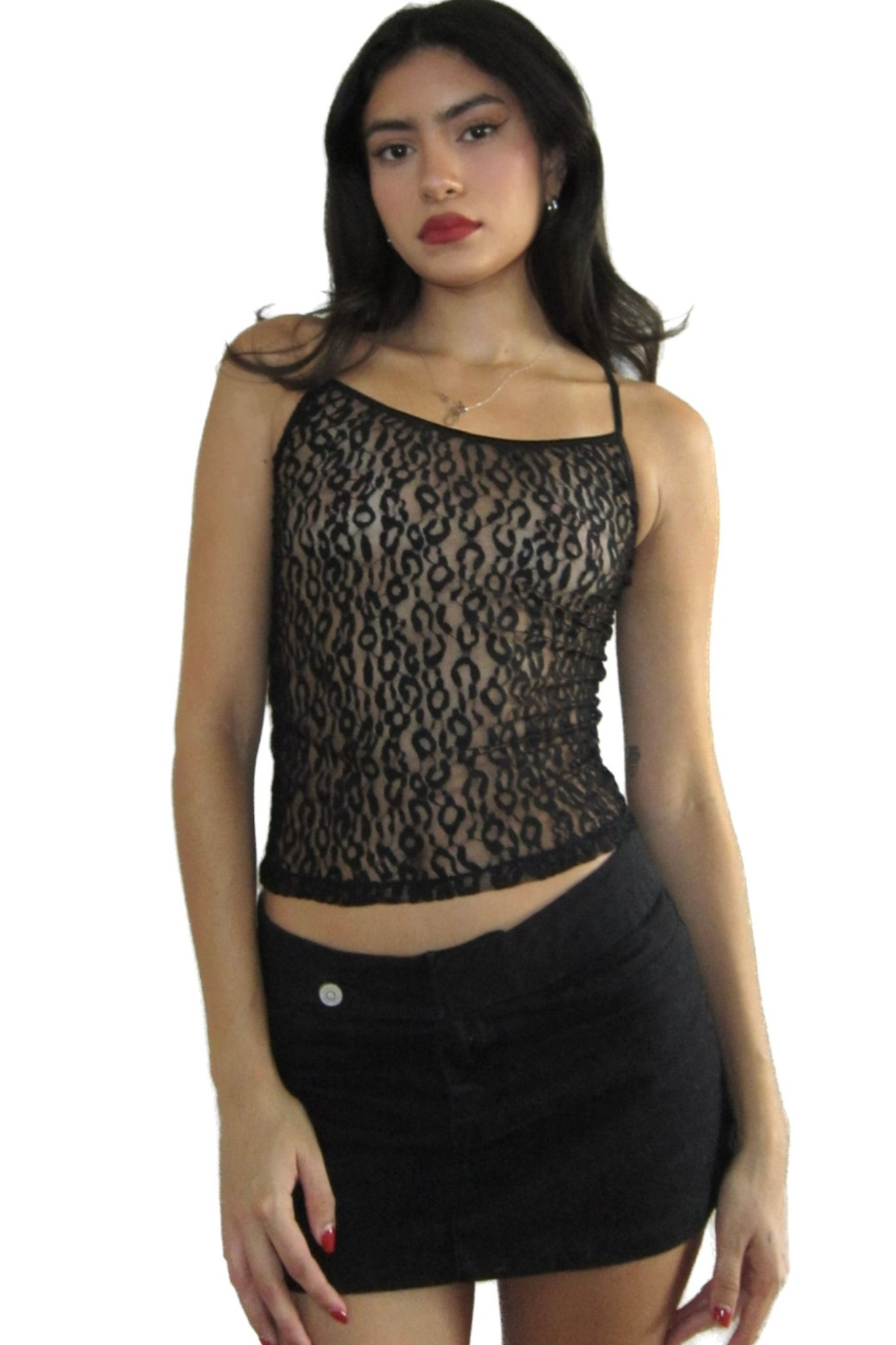the zoe cami top // black