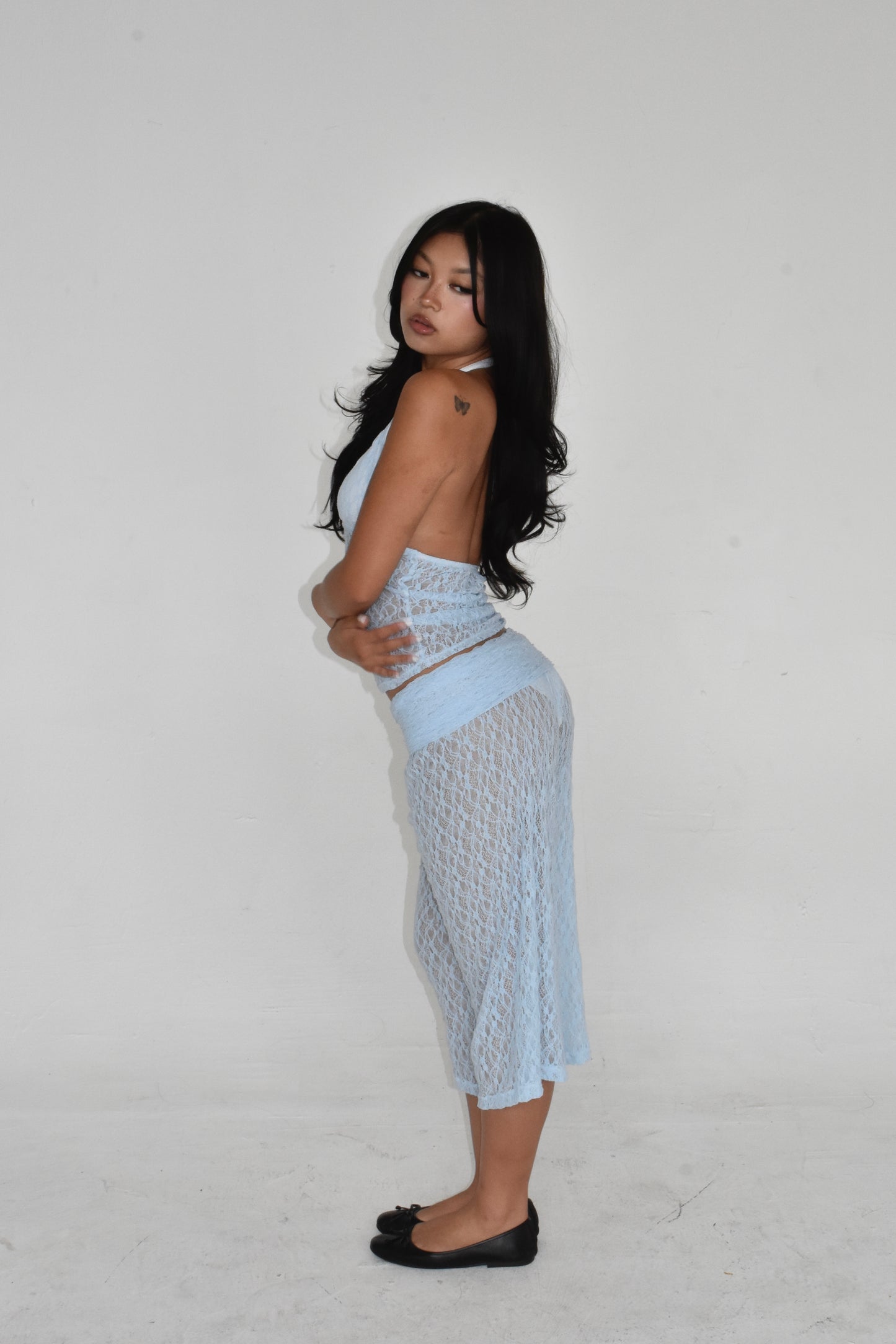 the sara gauchos // blue