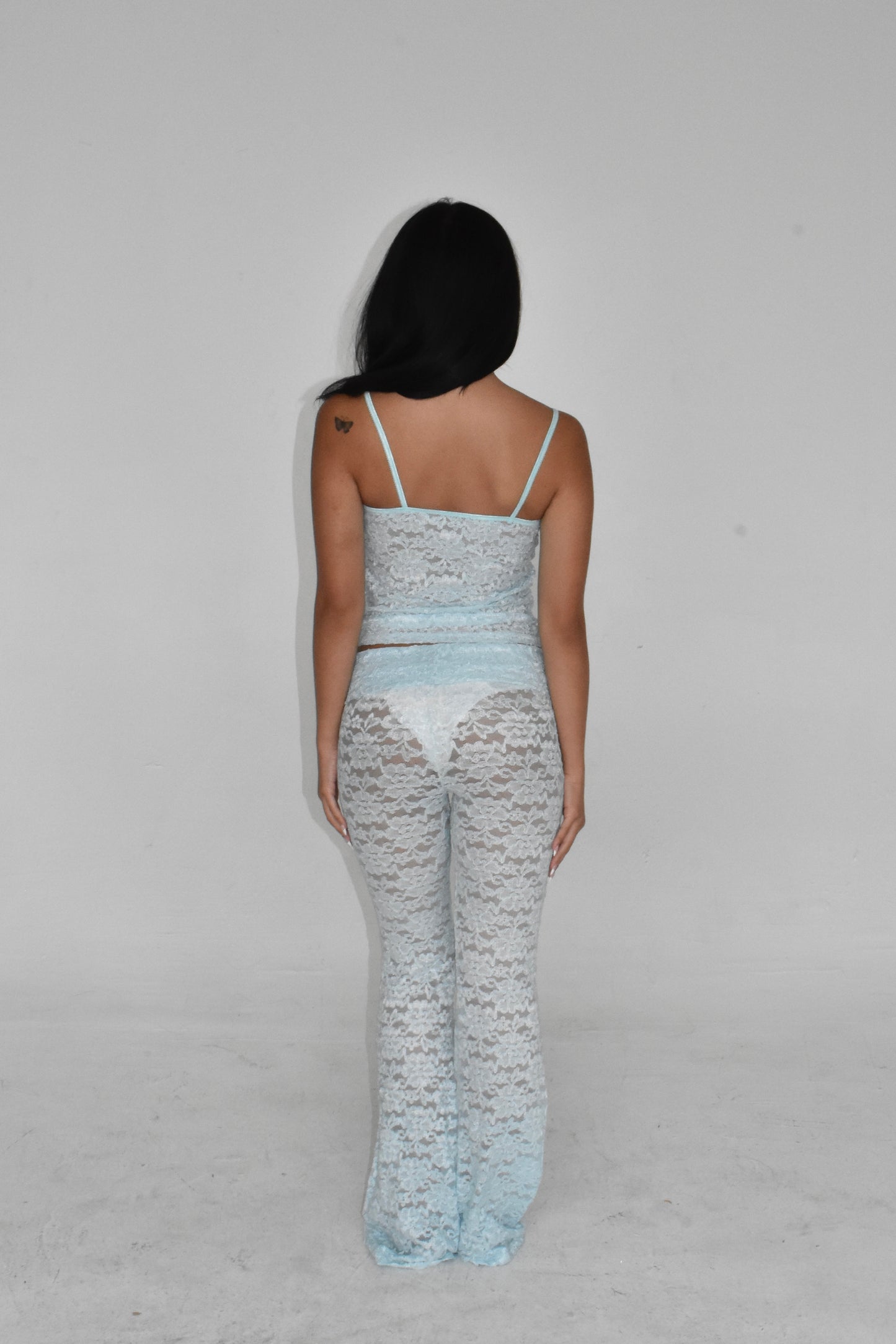 the serena pants // baby blue
