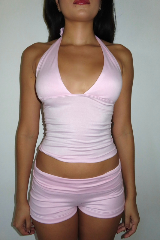 the soleil shorts // pink