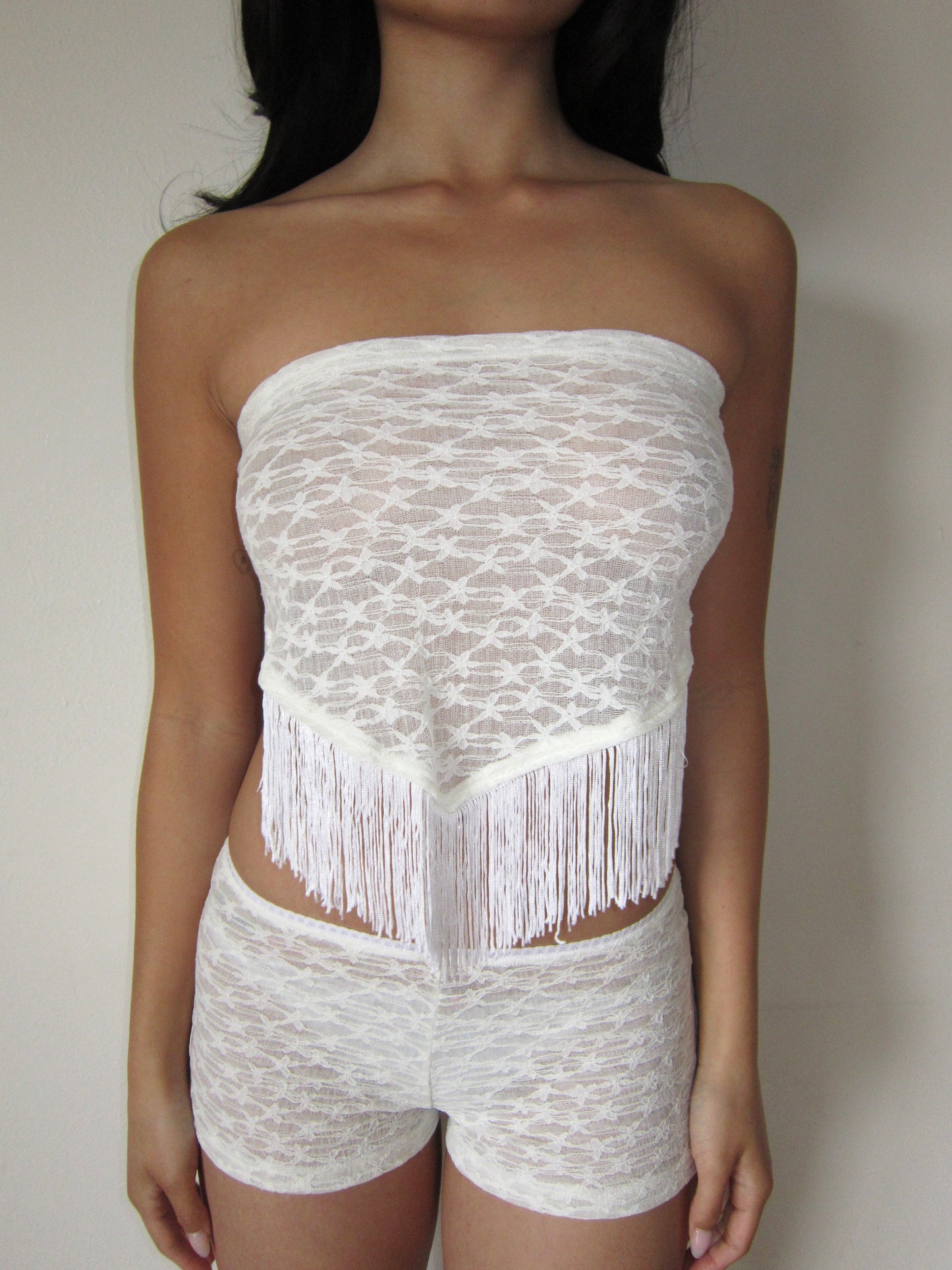 the sedona shorts // white