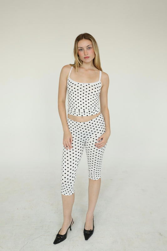 the margot capris // white