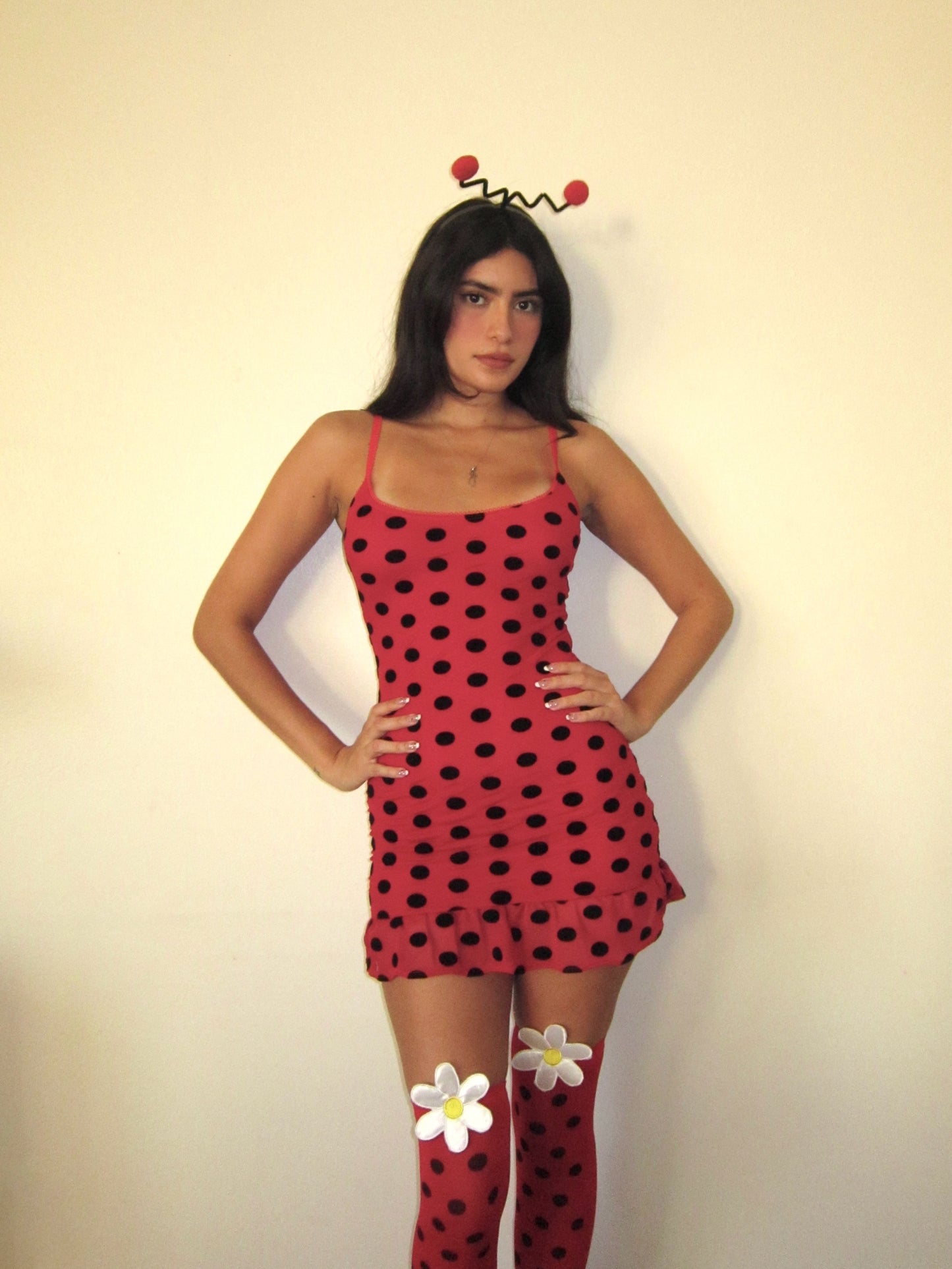 the ladybug mini dress