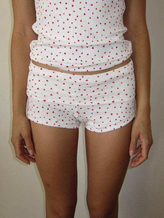 the amelie foldover shorts