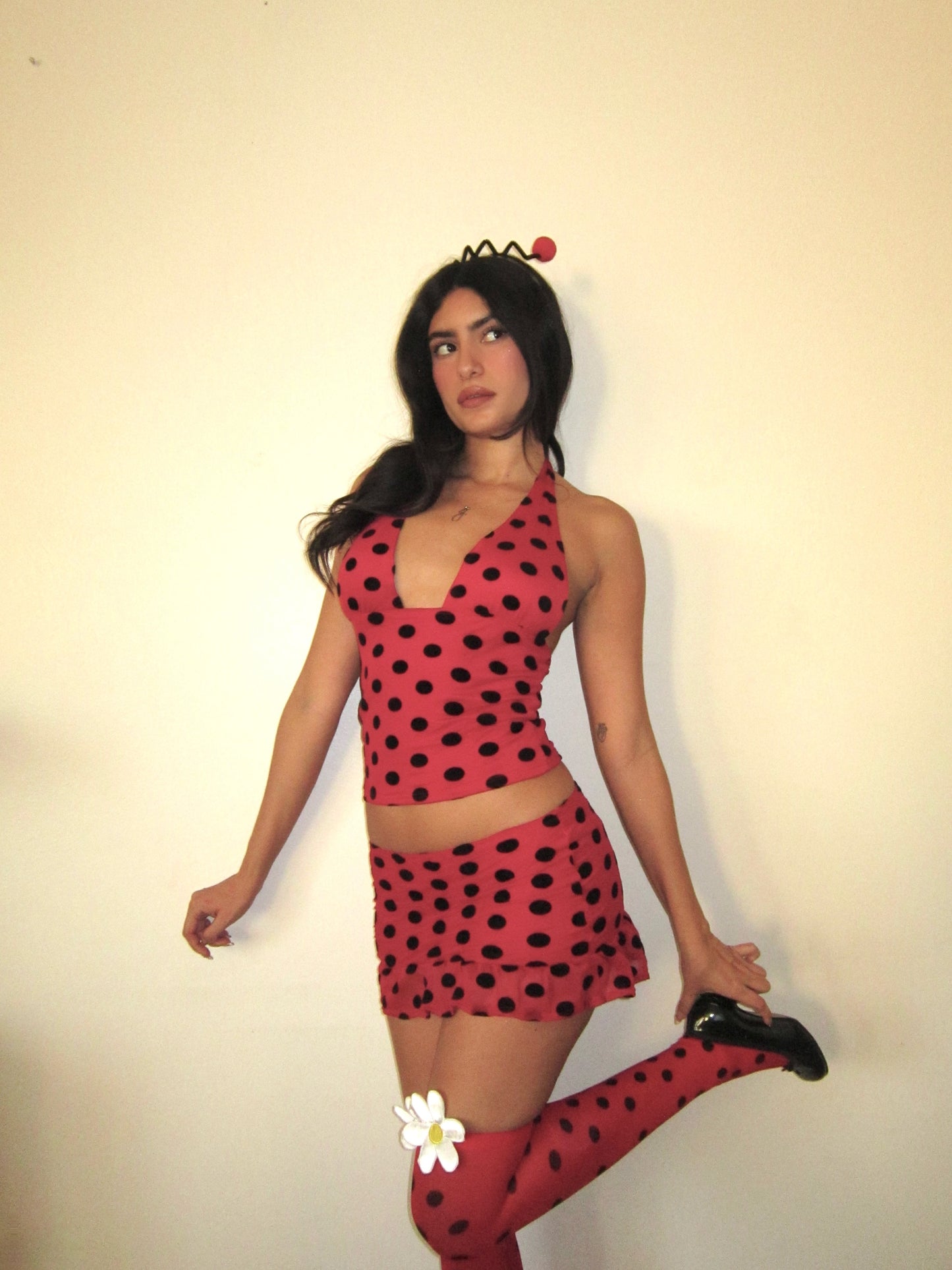 the ladybug halter top