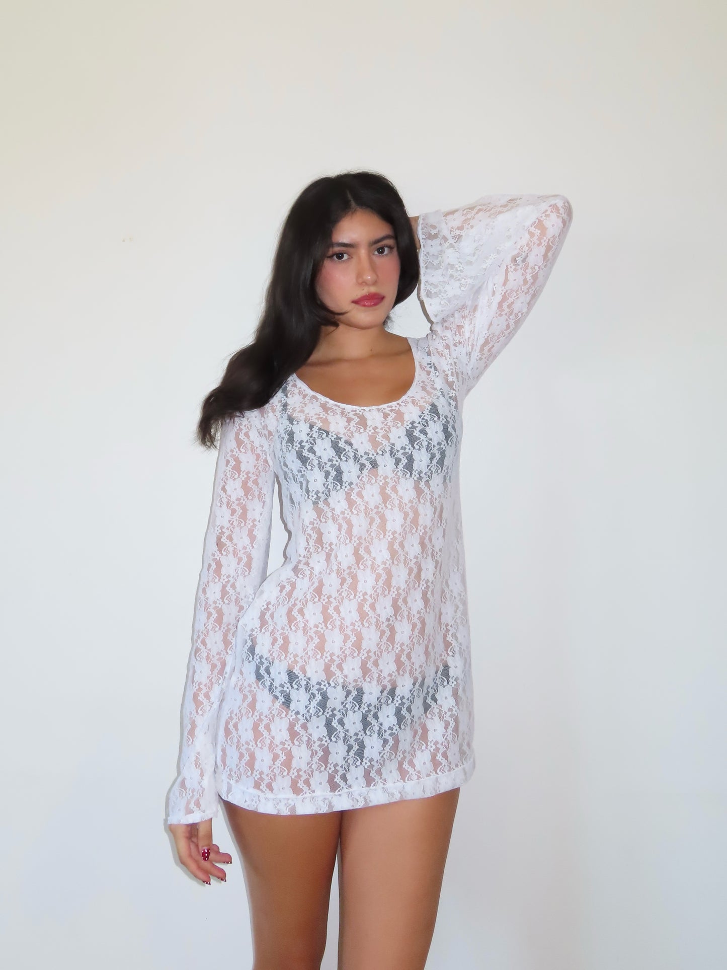 the claire dress // white