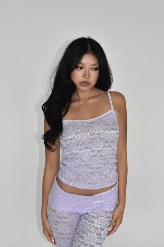 the juliette cami top // lilac