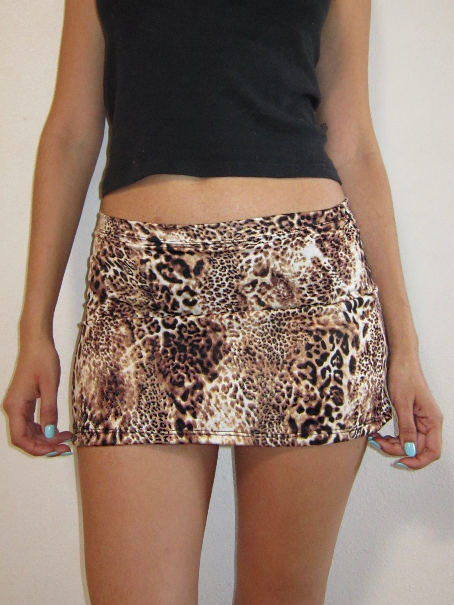 the daisy mini skirt // cafe leopard