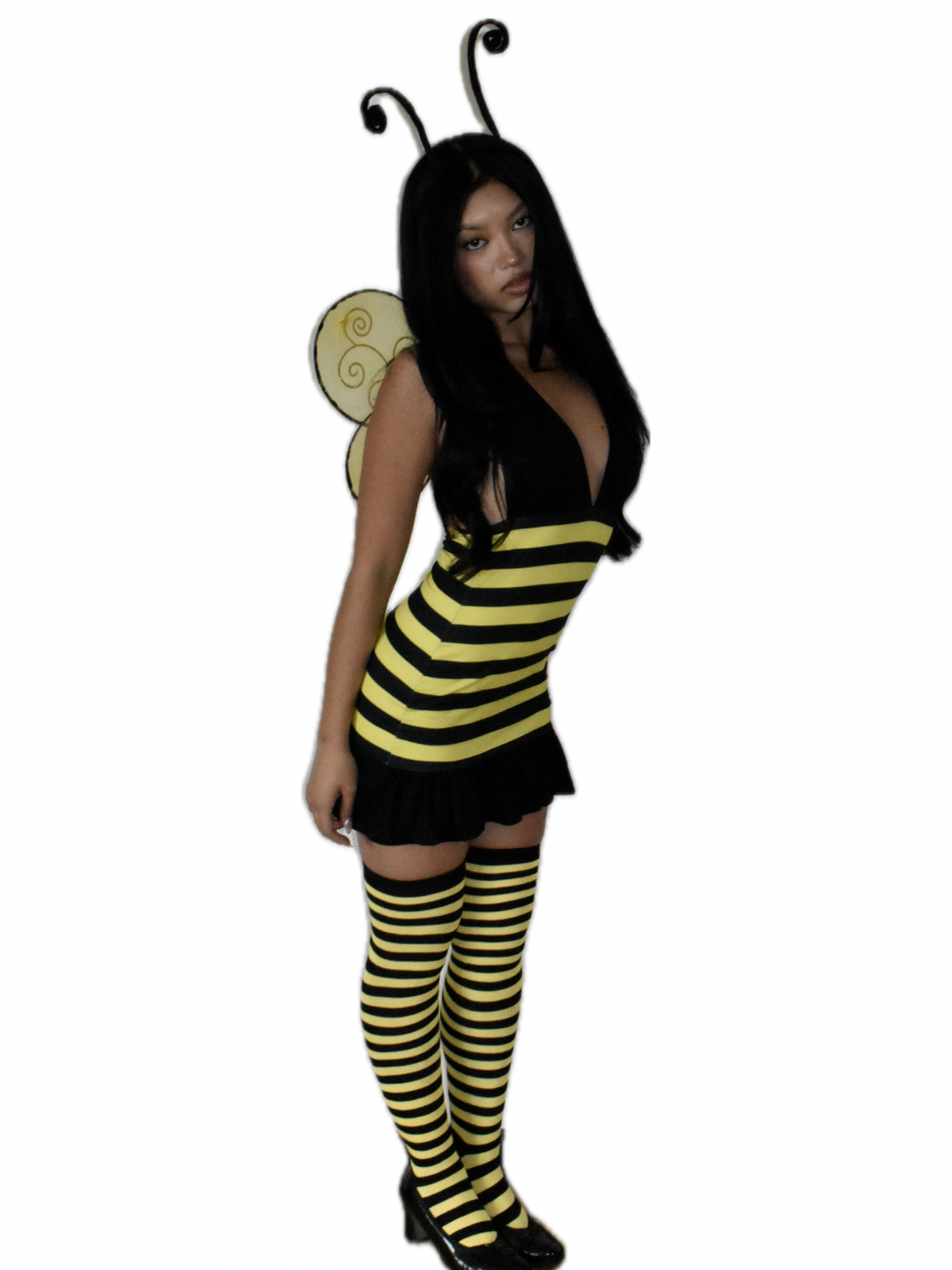 the honeybee mini dress