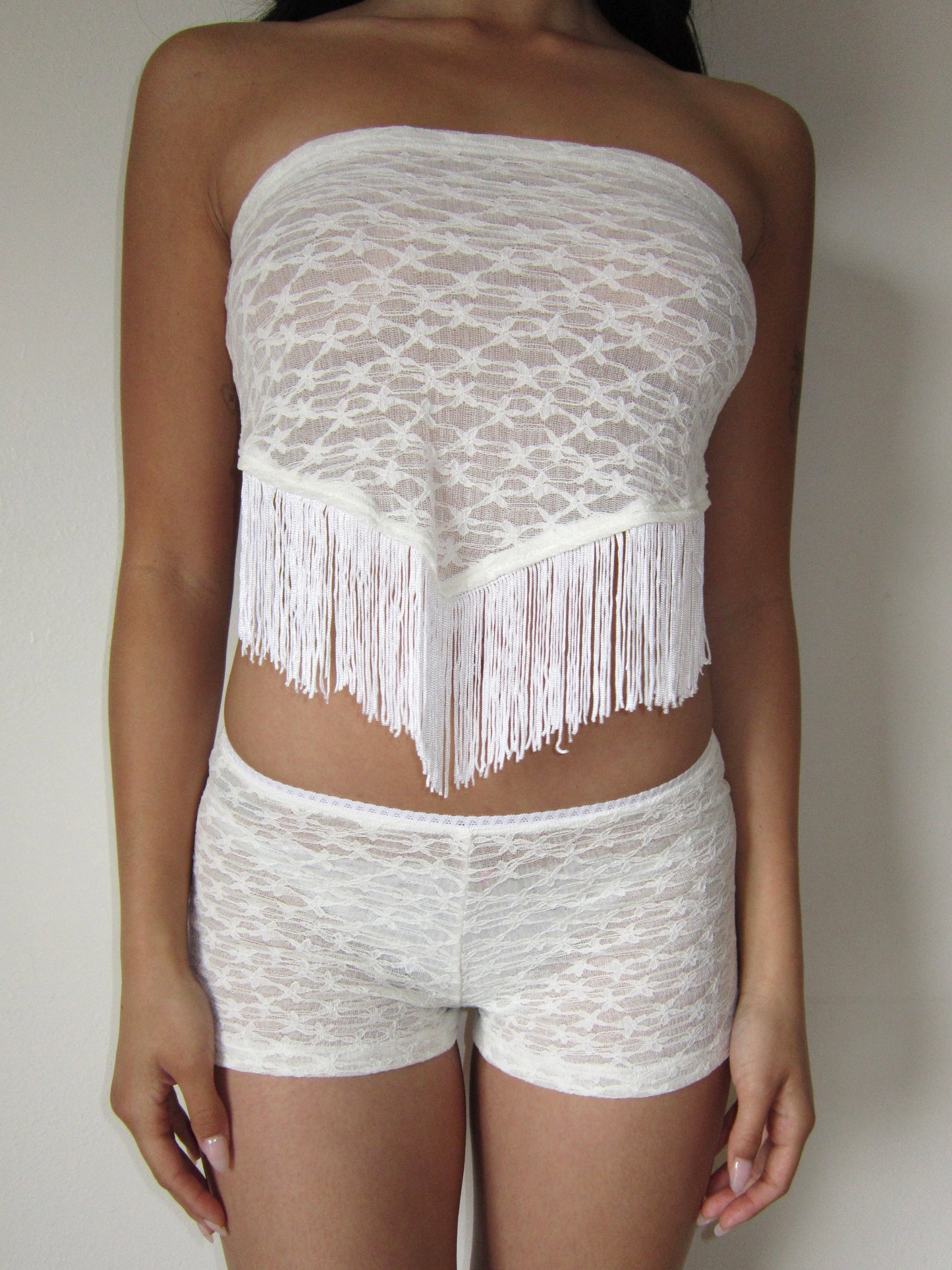 the sedona top // white