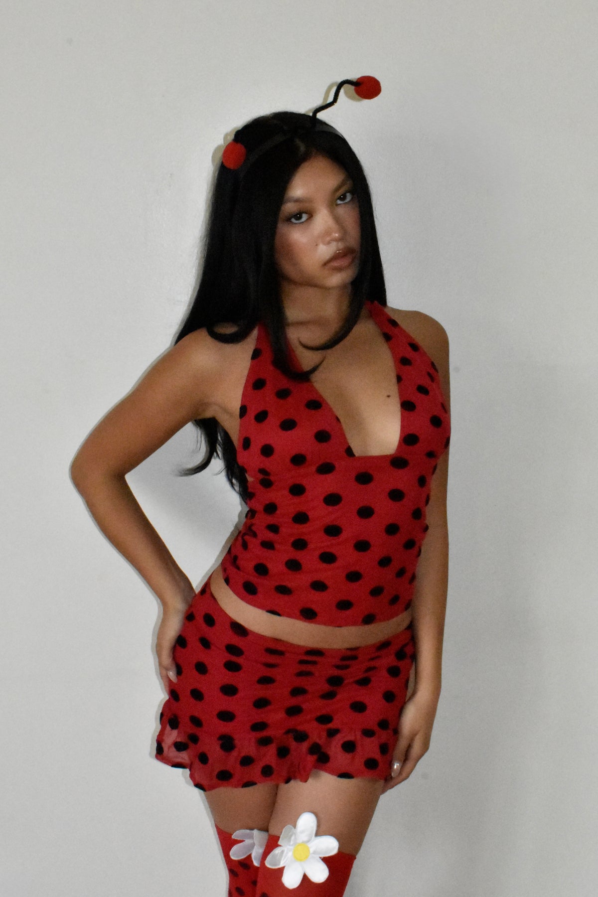 the ladybug halter top