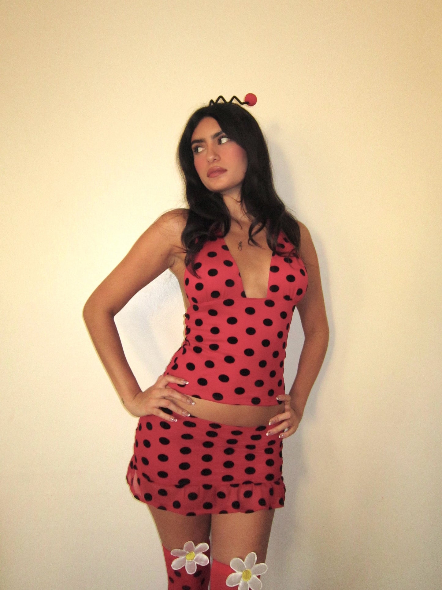 the ladybug halter top