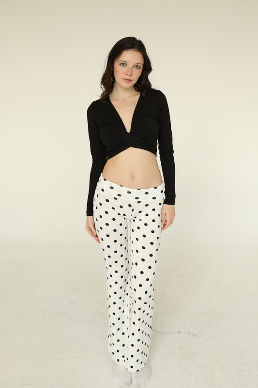 the margot pants // white