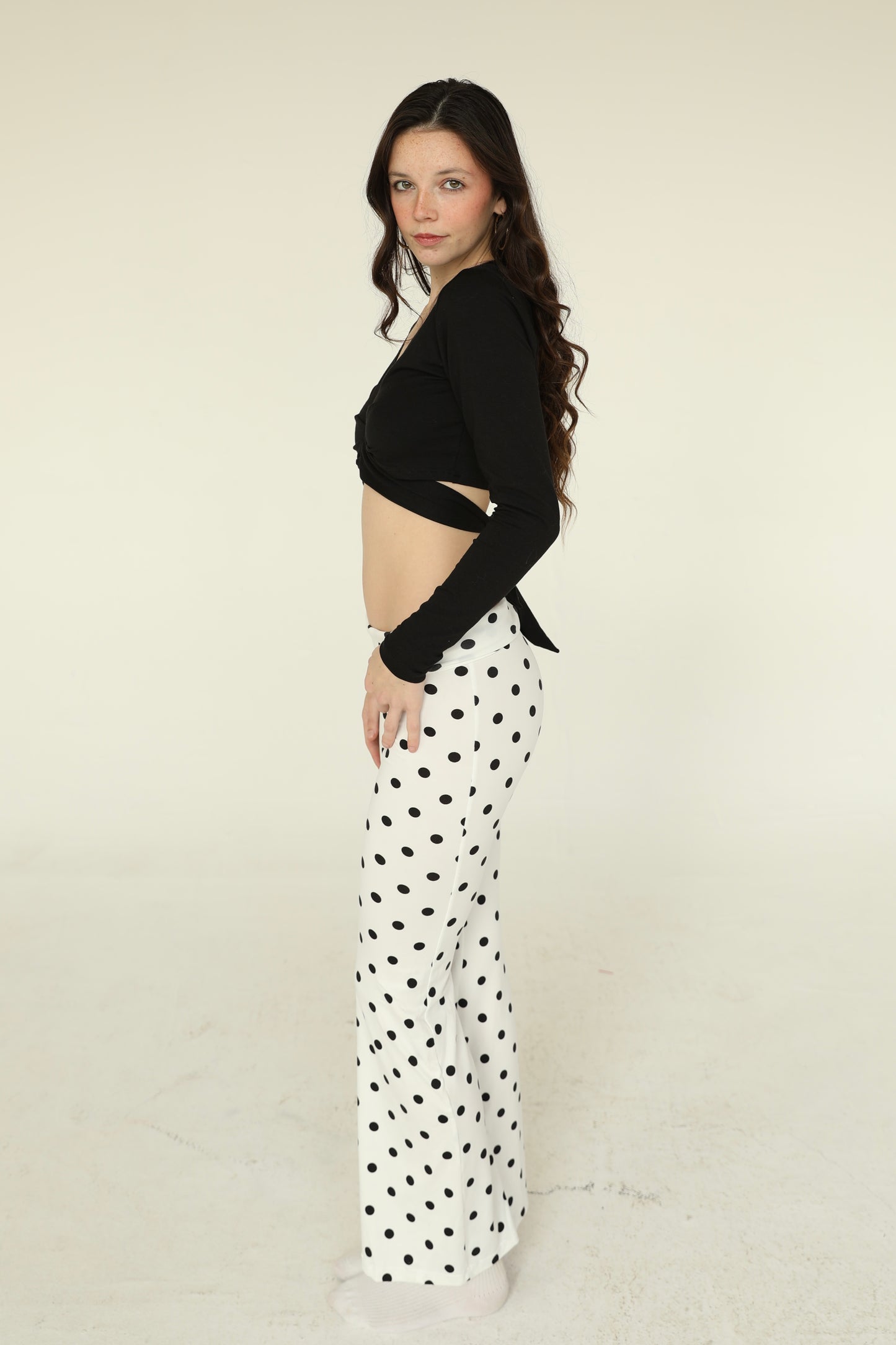 the margot pants // white