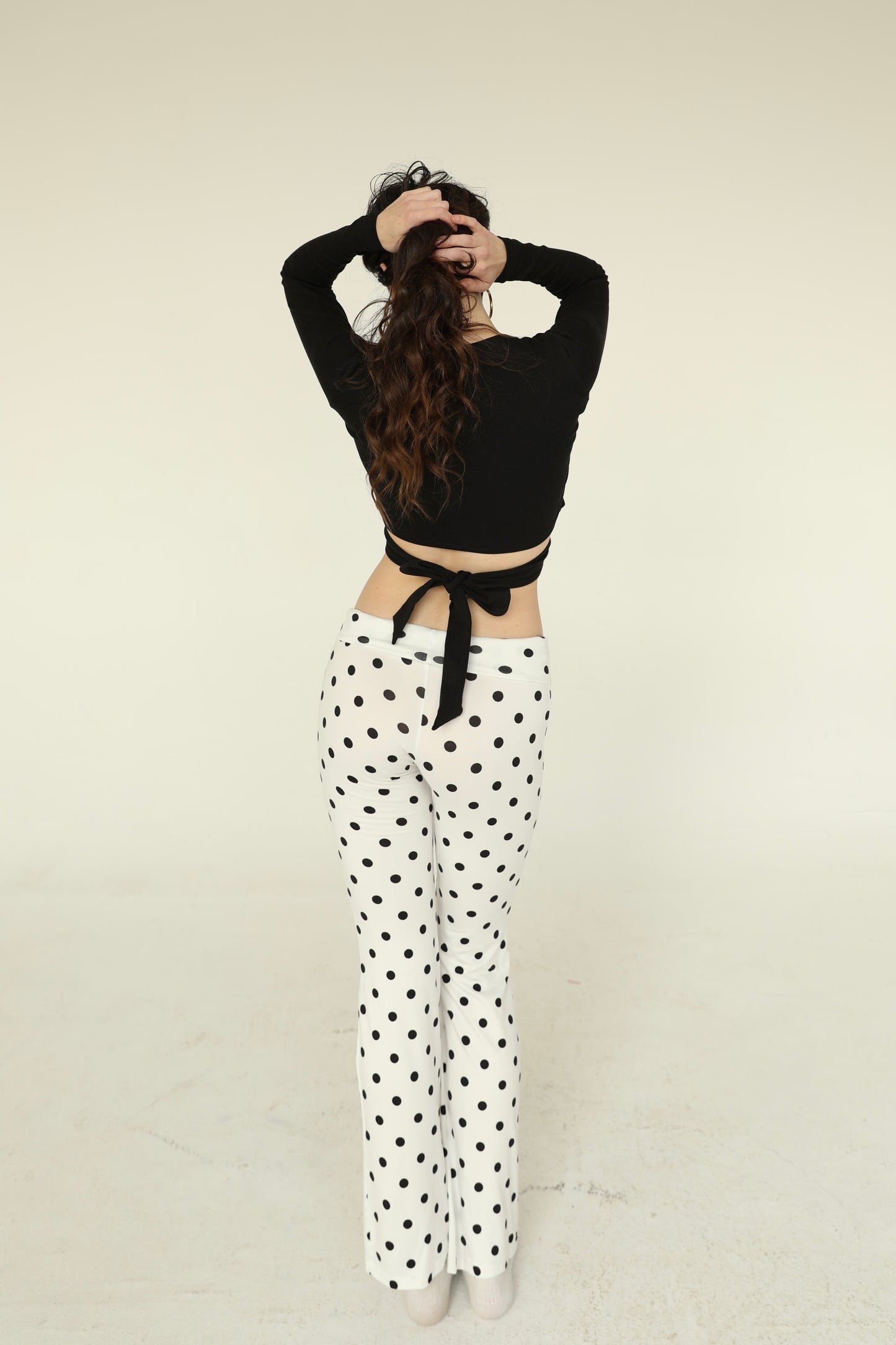 the margot pants // white